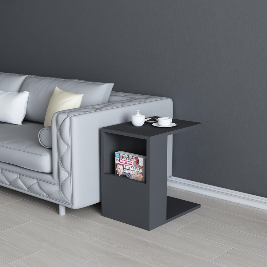 Mesa de apoio KAREN 50x40 cm antracite