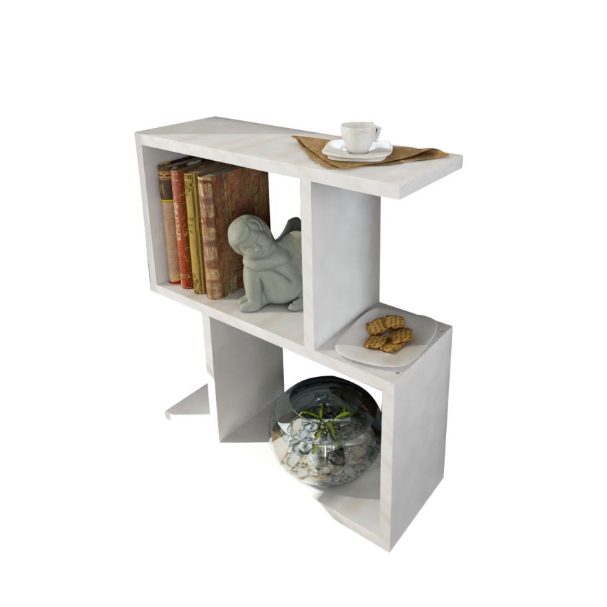 Mesa de apoio KARINUS 55,4x50 cm branca