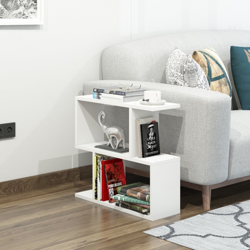 Mesa de apoio LALE 55x60 cm branco