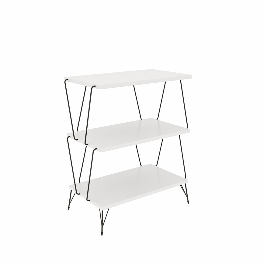 Mesa de apoio LAZANDOS 75x48 cm branco