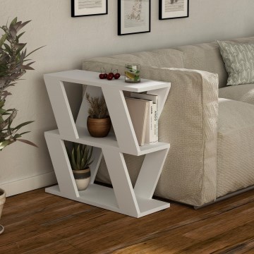 Mesa de apoio LAZENA 57x60 cm branca