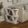 Mesa de apoio LAZENA 57x60 cm branca