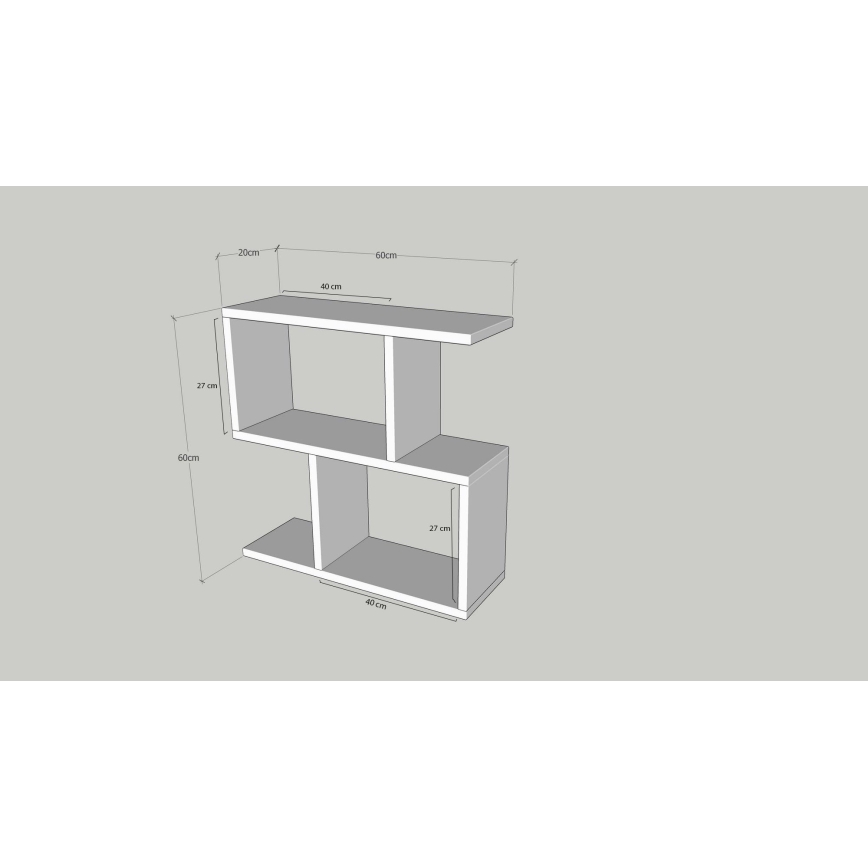 Mesa de apoio LIFE 60x60 cm antracite