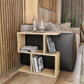 Mesa de apoio LIFE 60x60 cm bege