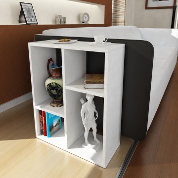 Mesa de apoio LUPUS 63,6x51,4 cm branco