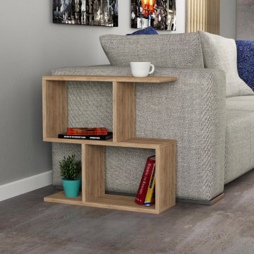 Mesa de apoio MANIA 60x60 cm castanho