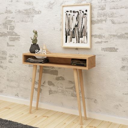 Mesa de apoio OTTOKE 83,6x100 cm castanho