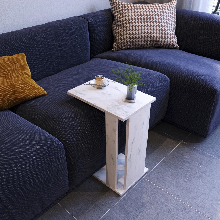 Mesa de apoio PASIFIC 61x43 cm branco