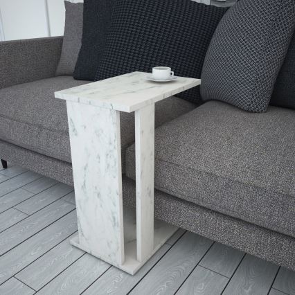 Mesa de apoio PASIFIC 61x43 cm branco
