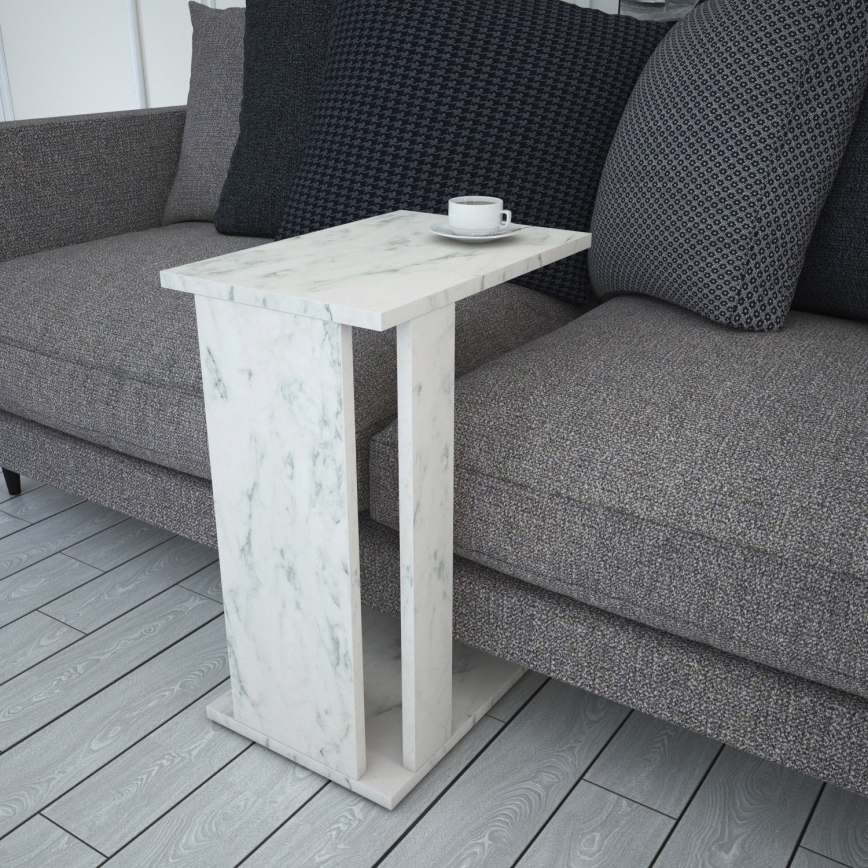 Mesa de apoio PASIFIC 61x43 cm branco