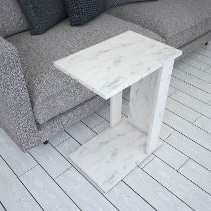 Mesa de apoio PASIFIC 61x43 cm branco