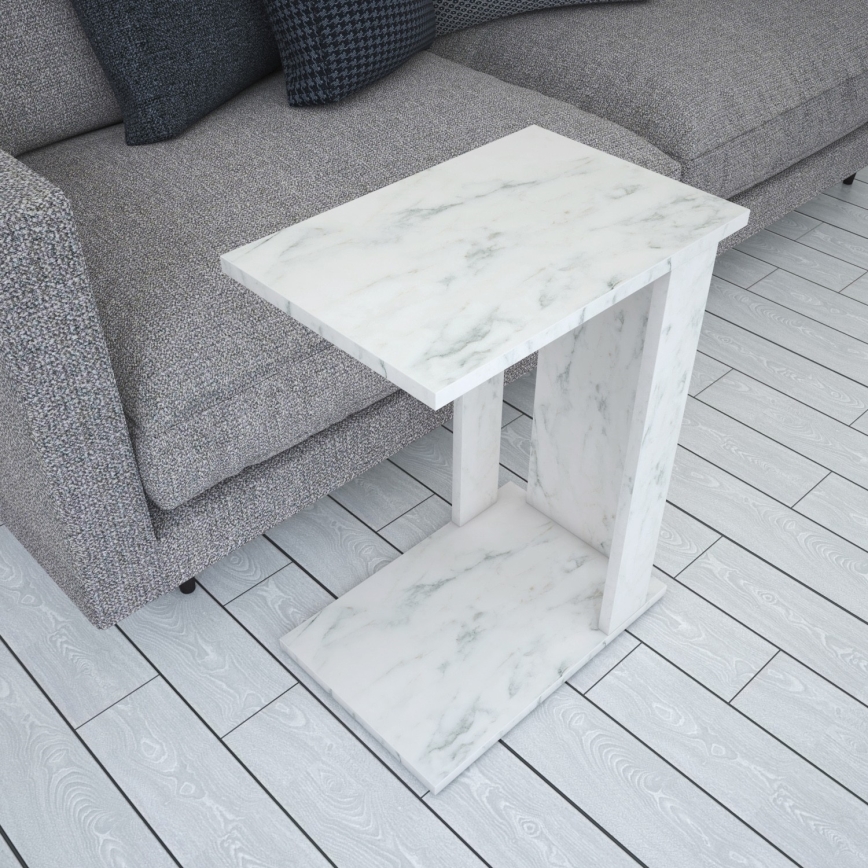 Mesa de apoio PASIFIC 61x43 cm branco