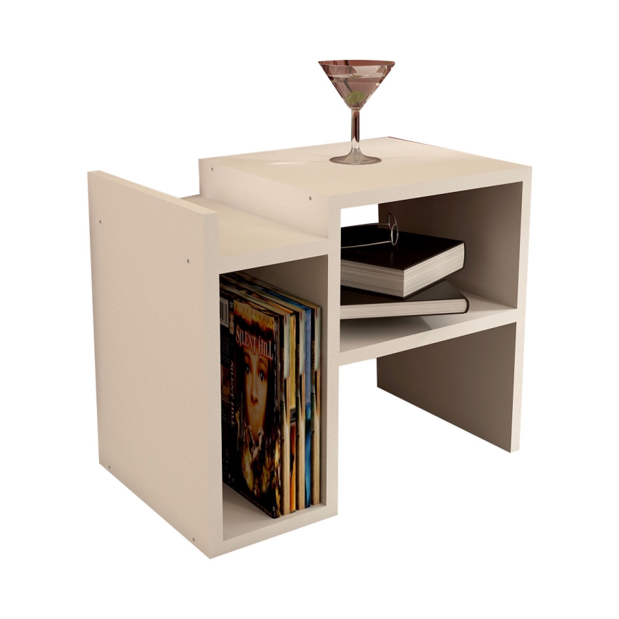 Mesa de apoio PIYON 40x49,4 cm branco