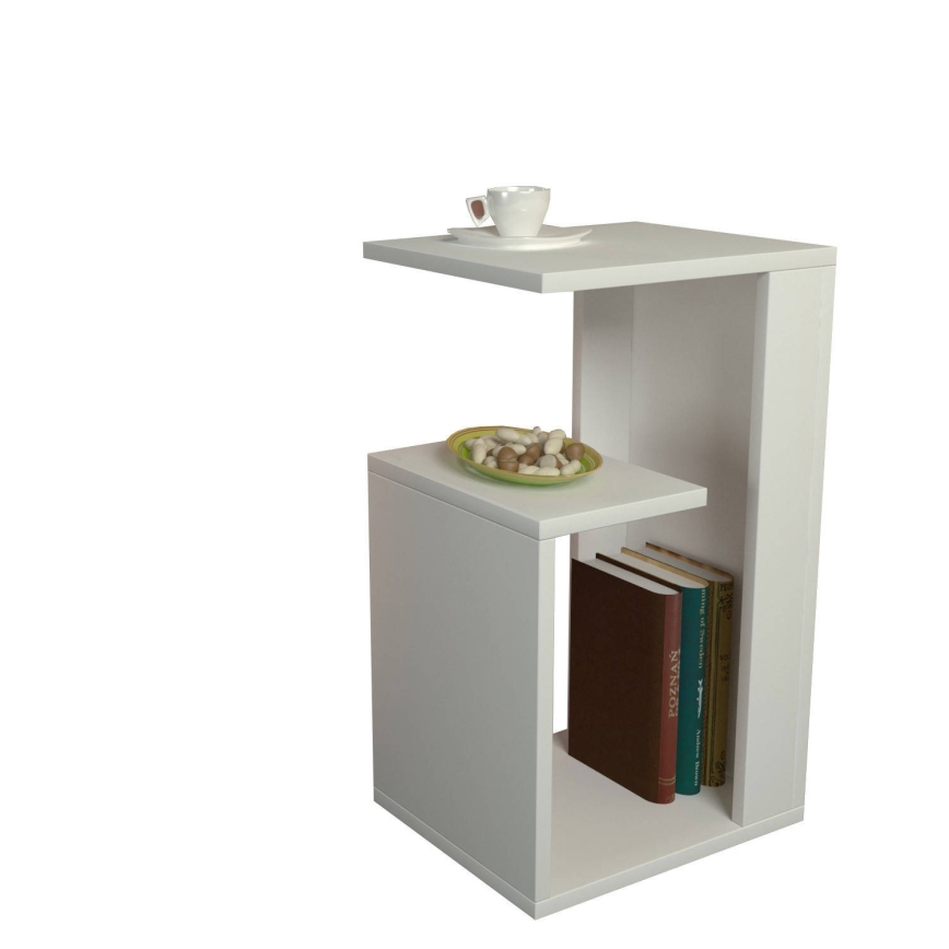 Mesa de apoio SISTER 60x35 cm branco