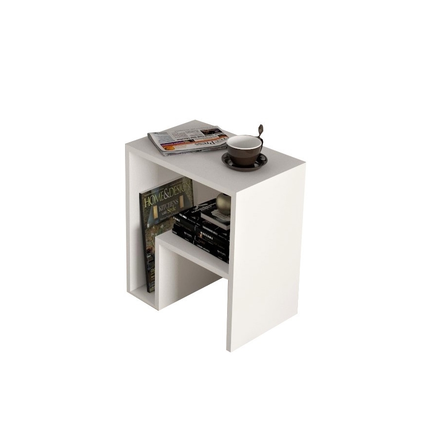 Mesa de apoio YEPA 52x45 cm branco