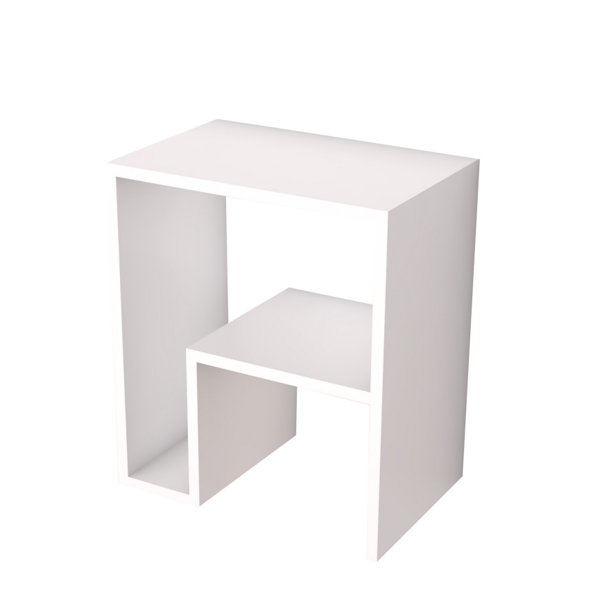 Mesa de apoio YEPA 52x45 cm branco