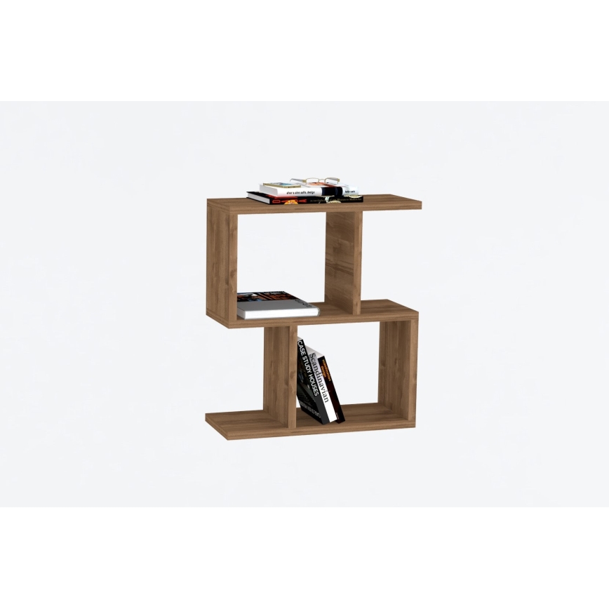 Mesa de apoio ZET 51,4x45 cm castanha