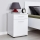 Mesa de cabeceira 57x40 cm branco