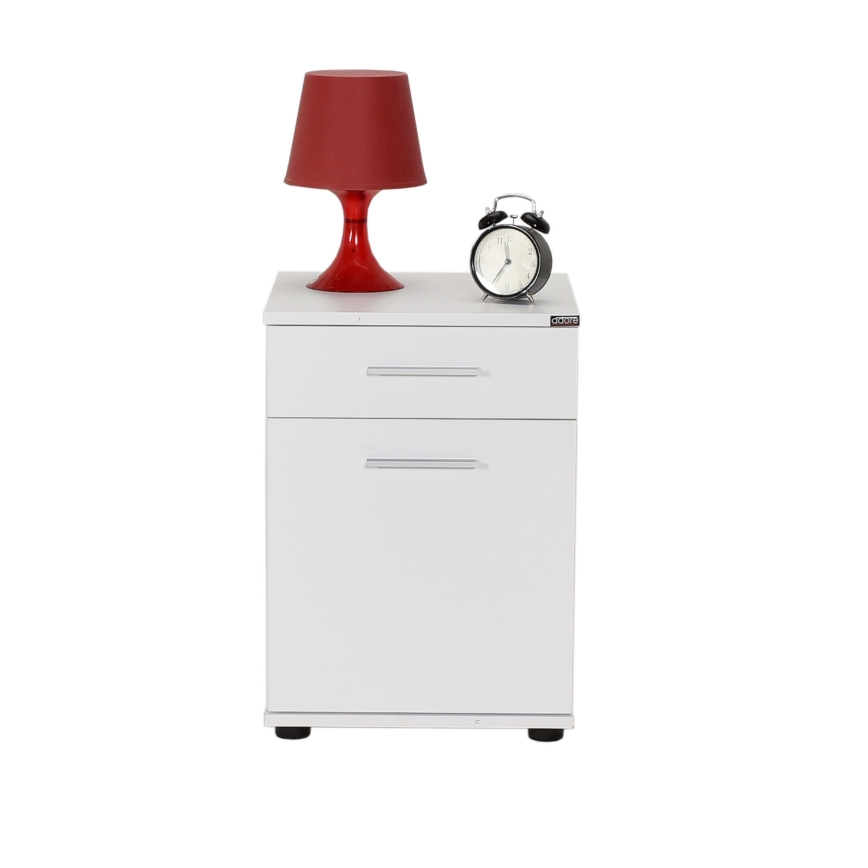 Mesa de cabeceira 57x40 cm branco