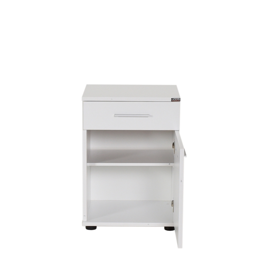 Mesa de cabeceira 57x40 cm branco