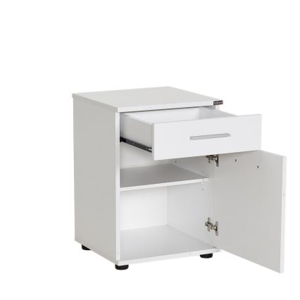 Mesa de cabeceira 57x40 cm branco
