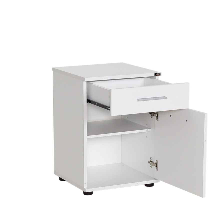 Mesa de cabeceira 57x40 cm branco