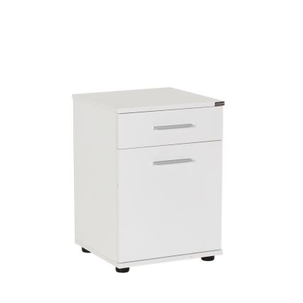 Mesa de cabeceira 57x40 cm branco