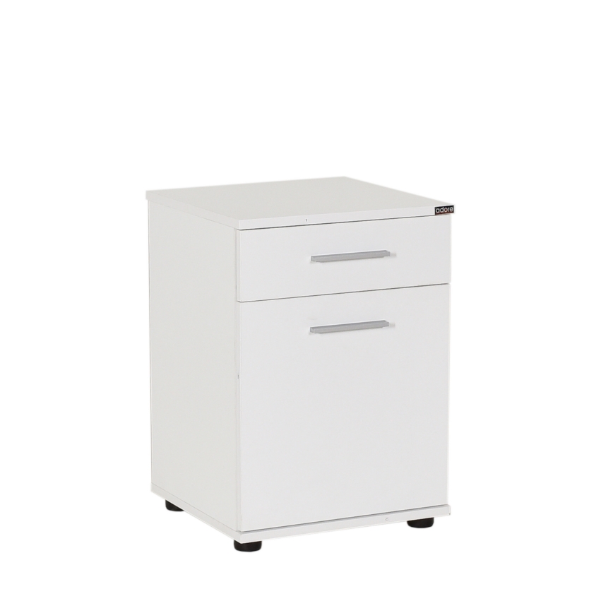 Mesa de cabeceira 57x40 cm branco