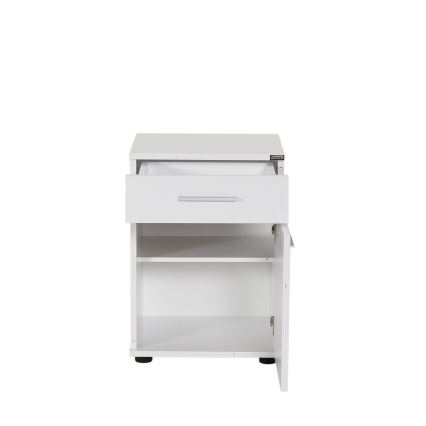 Mesa de cabeceira 57x40 cm branco