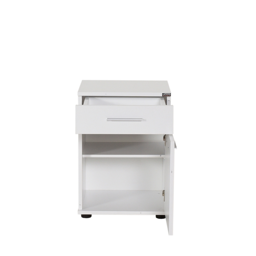 Mesa de cabeceira 57x40 cm branco