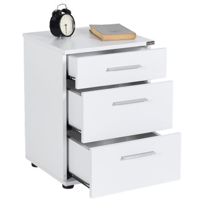 Mesa de cabeceira 57x40 cm branco