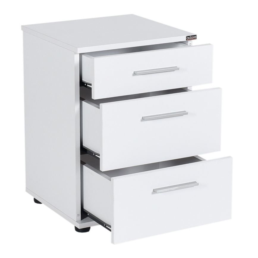 Mesa de cabeceira 57x40 cm branco
