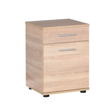 Mesa de cabeceira 57x40 cm castanho