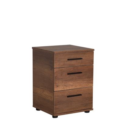 Mesa de cabeceira 57x40 cm castanho