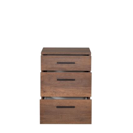 Mesa de cabeceira 57x40 cm castanho