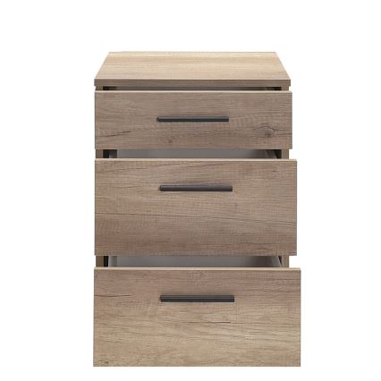Mesa de cabeceira 57x40 cm castanho
