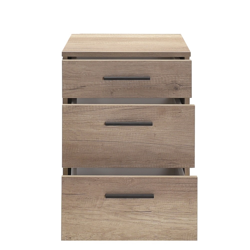 Mesa de cabeceira 57x40 cm castanho
