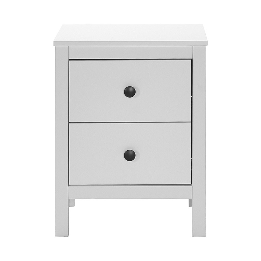 Mesa de cabeceira 61x46 cm branco