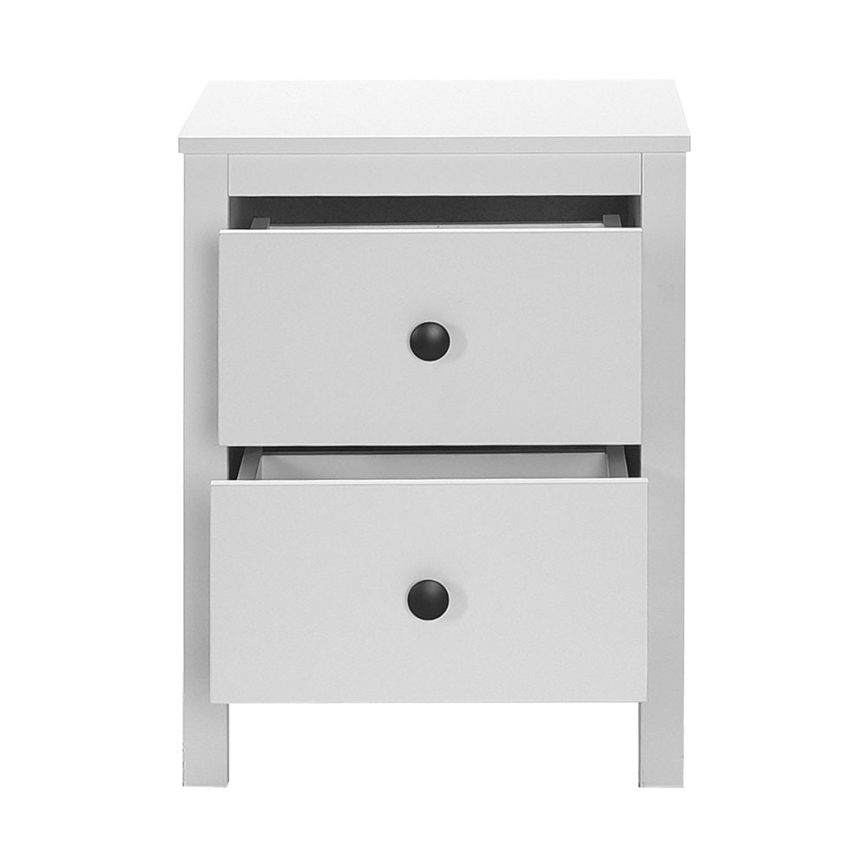 Mesa de cabeceira 61x46 cm branco