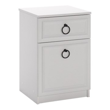 Mesa de cabeceira 63x40 cm branco