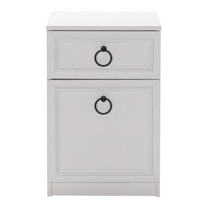 Mesa de cabeceira 63x40 cm branco