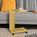 Mesa de cabeceira 65x35 cm amarelo