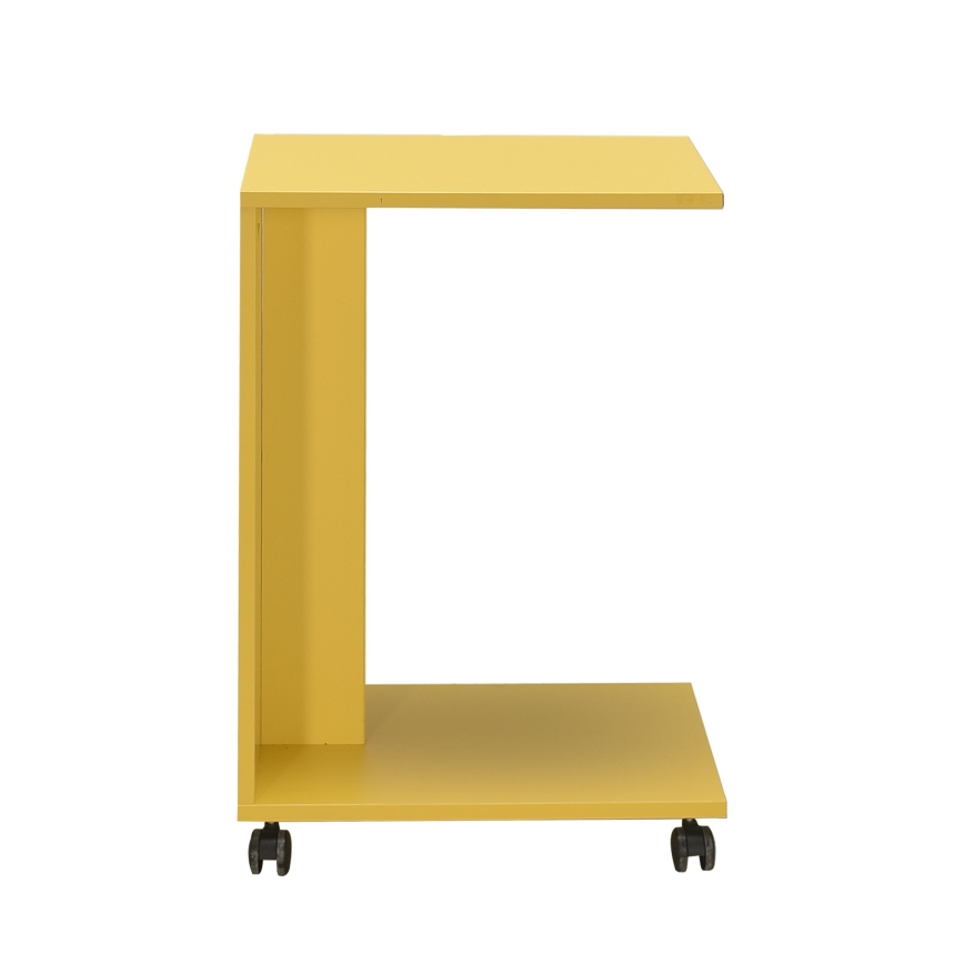 Mesa de cabeceira 65x35 cm amarelo