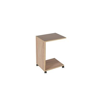 Mesa de cabeceira 65x35 cm castanho