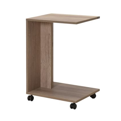 Mesa de cabeceira 65x35 cm castanho