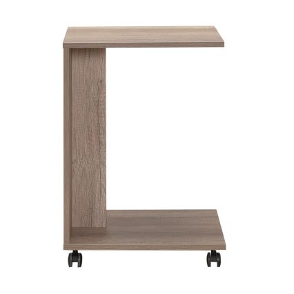 Mesa de cabeceira 65x35 cm castanho