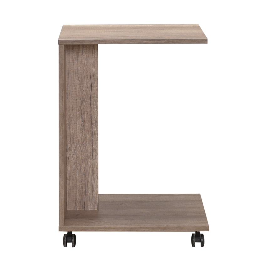 Mesa de cabeceira 65x35 cm castanho