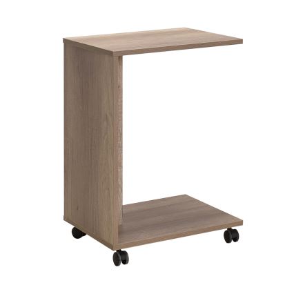 Mesa de cabeceira 65x35 cm castanho
