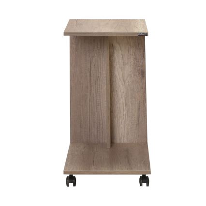 Mesa de cabeceira 65x35 cm castanho