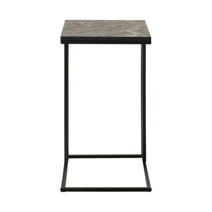 Mesa de cabeceira 65x35 cm preto